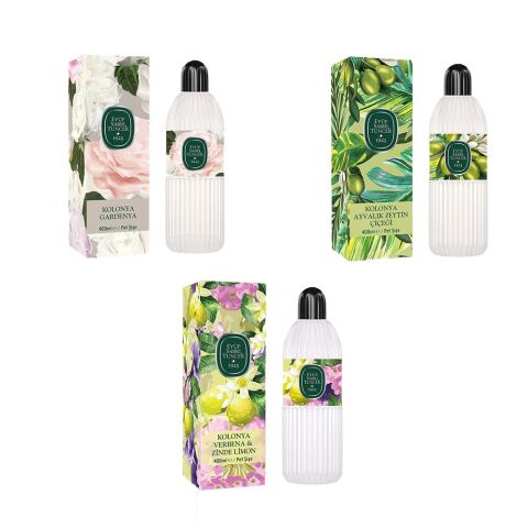 Eyüp Sabri Tuncer Kolonya Verbena & Zinde Limon, Gardenya ve Ayvalık Zeytin Çiçeği