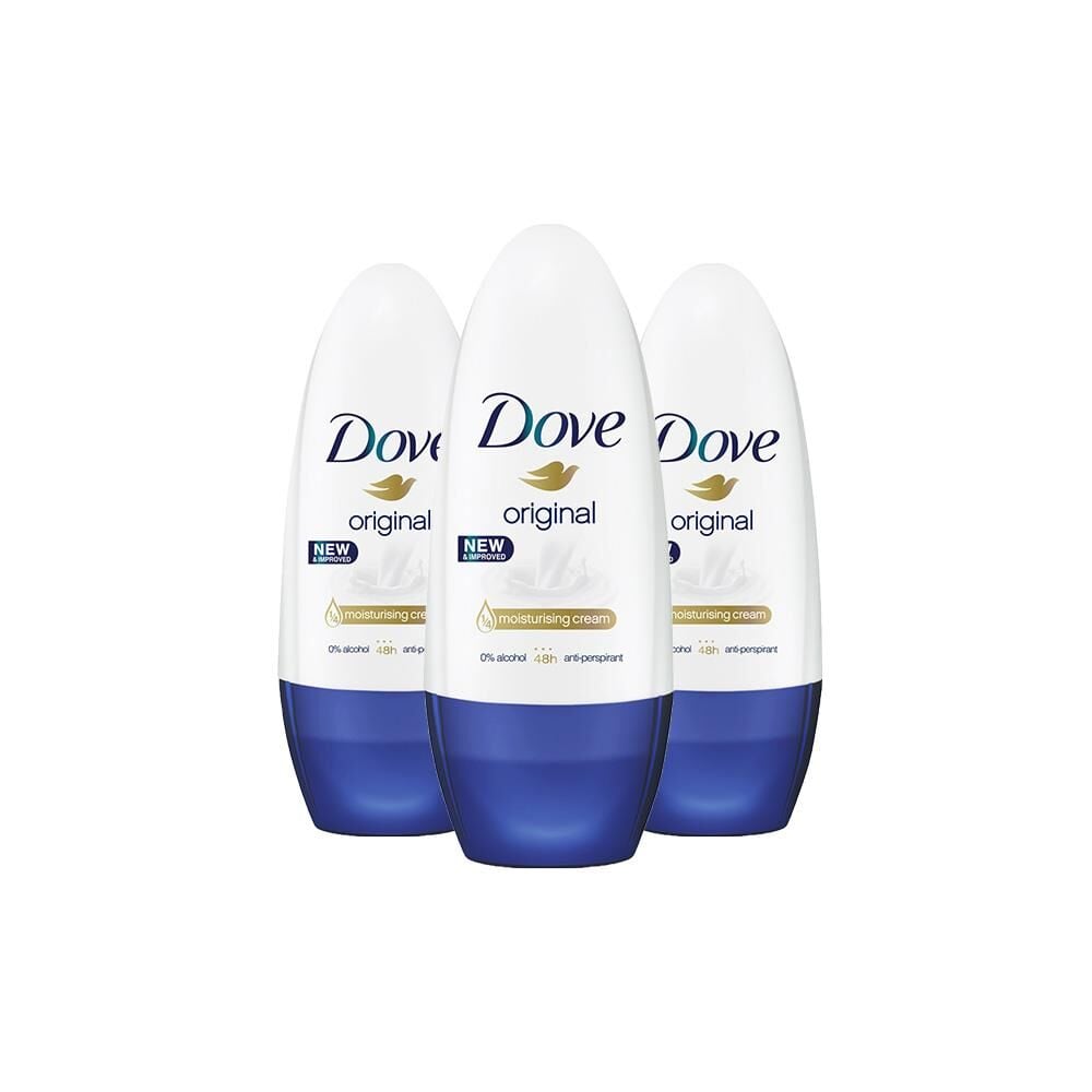 Dove Roll-On Original Kadın 50 ml x 3