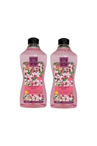Eyüp Sabri Tuncer Doğal Zeytinyağlı Sıvı Sabun Japon Kiraz Çiçeği 1500 Ml X 2