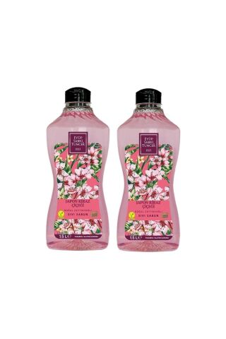 Eyüp Sabri Tuncer Doğal Zeytinyağlı Sıvı Sabun Japon Kiraz Çiçeği 1500 Ml X 2