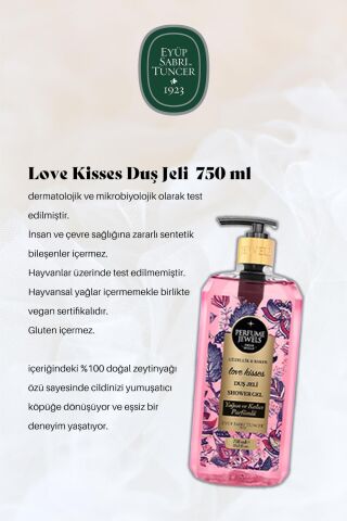 Love Kisses Duş Jeli, Soul Beauty Krem, Hindistan Ceviz Şampuan, Frambuaz Tonik, Zeytinyağlı Losyon ve Rosie