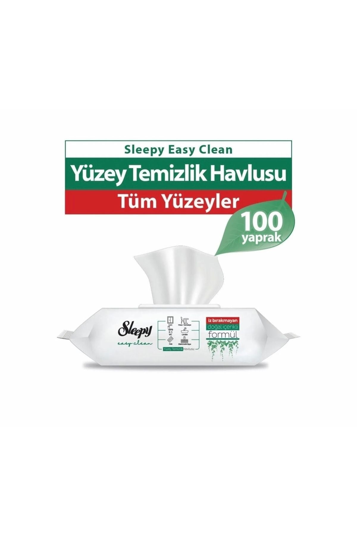 Sleepy Yüzey Temizleme Havlusu 100’lü