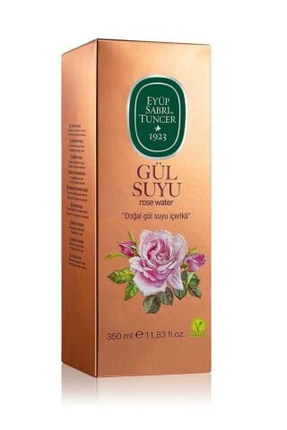 Eyüp Sabri Tuncer Makyaj Temizleyici ,Tonik,Dogal Gül Suyu 350 ml Vegan