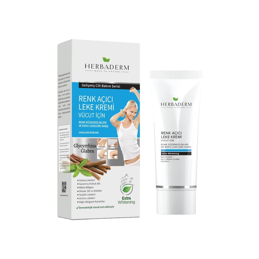 Herbaderm Renk Açıcı Leke Kremi Vücut İçin 60 ml