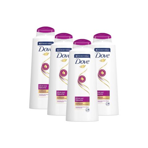 Dove Şampuan Uzun Saç Terapisi x 4