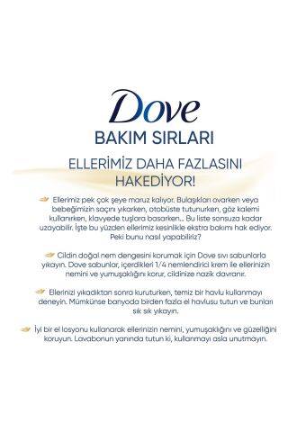 Dove Caring Hand Wash Nemlendirici Sıvı Sabun 500 ML