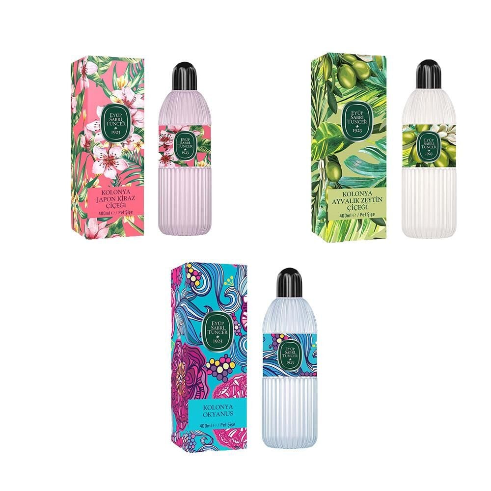 Eyüp Sabri Tuncer Kolonya Okyanus, Japon Kiraz Çiçeği ve Ayvalık Zeytin Çiçeği