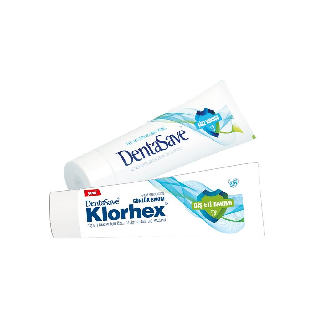 DentaSave Diş Macunu Ağız Kokusu Çinko Formül 75 ml ve Diş Macunu Günlük Bakım 75 ml