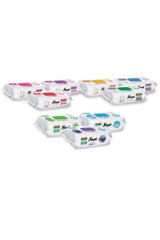 Sleepy Easy Clean Yüzey Temizlik Havlusu & Mendili 9x100 Karma Paket