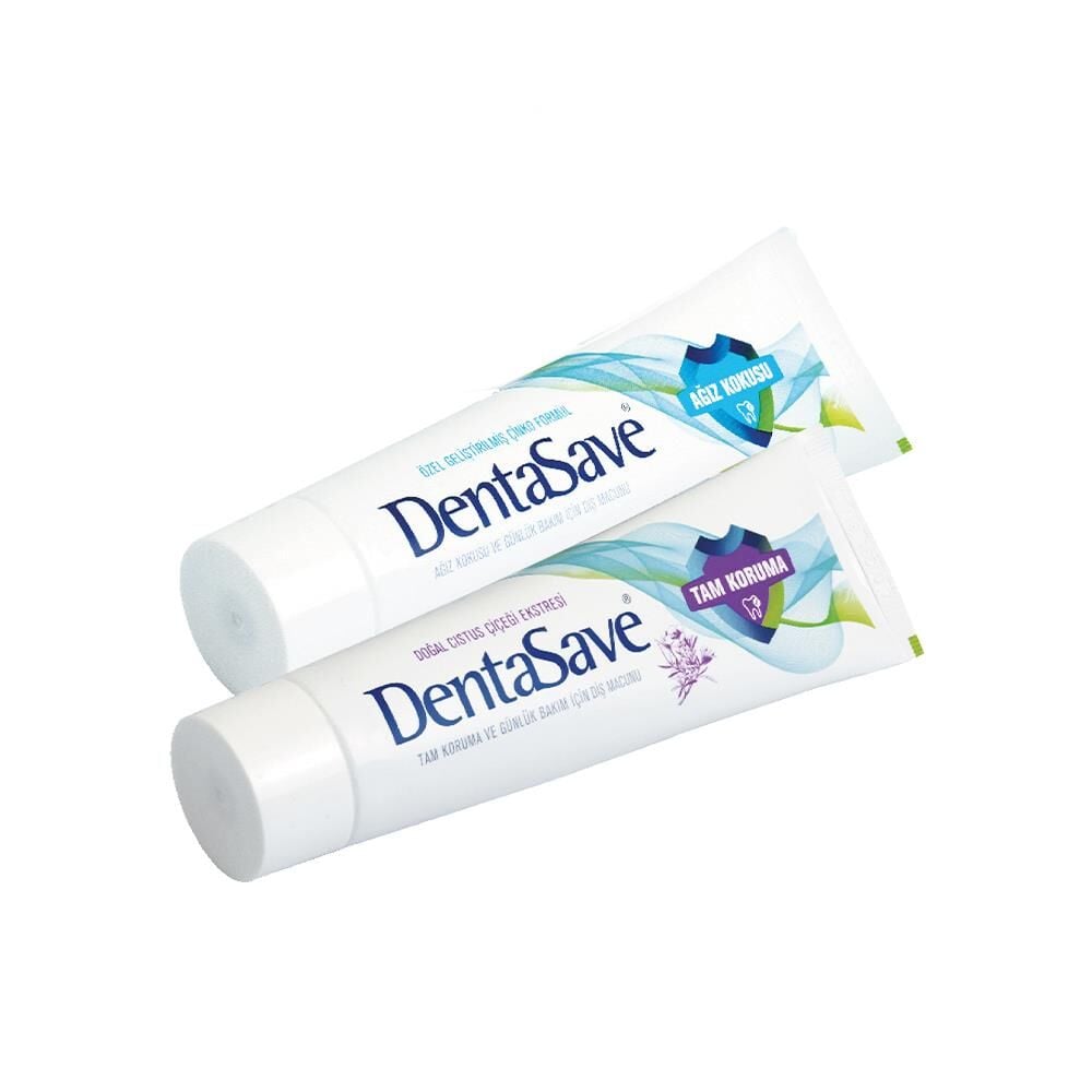 DentaSave Diş Macunu Ağız Kokusu Çinko Formül ve Cistus Çiçeği 75 ml