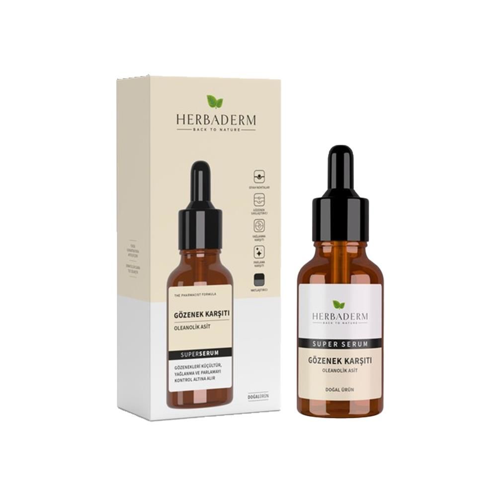 Herbaderm Super Serum GÖZENEK KARŞITI 30 ml