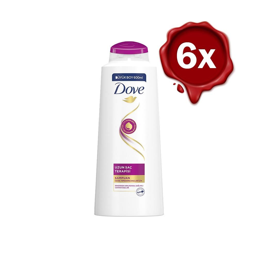 Dove Şampuan Uzun Saç Terapisi x 6