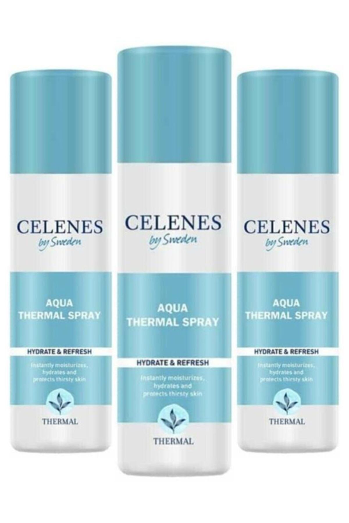 Celenes by Sweden Thermal Su Spreyi Tüm Cilt Tipleri 150 ml x 3