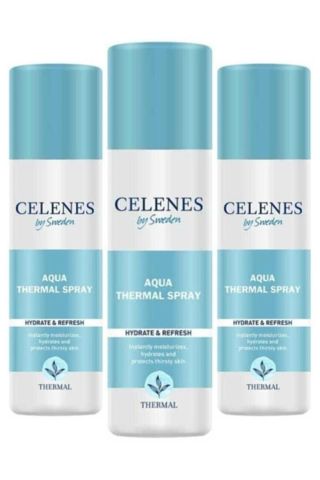 Celenes by Sweden Thermal Su Spreyi Tüm Cilt Tipleri 150 ml x 3