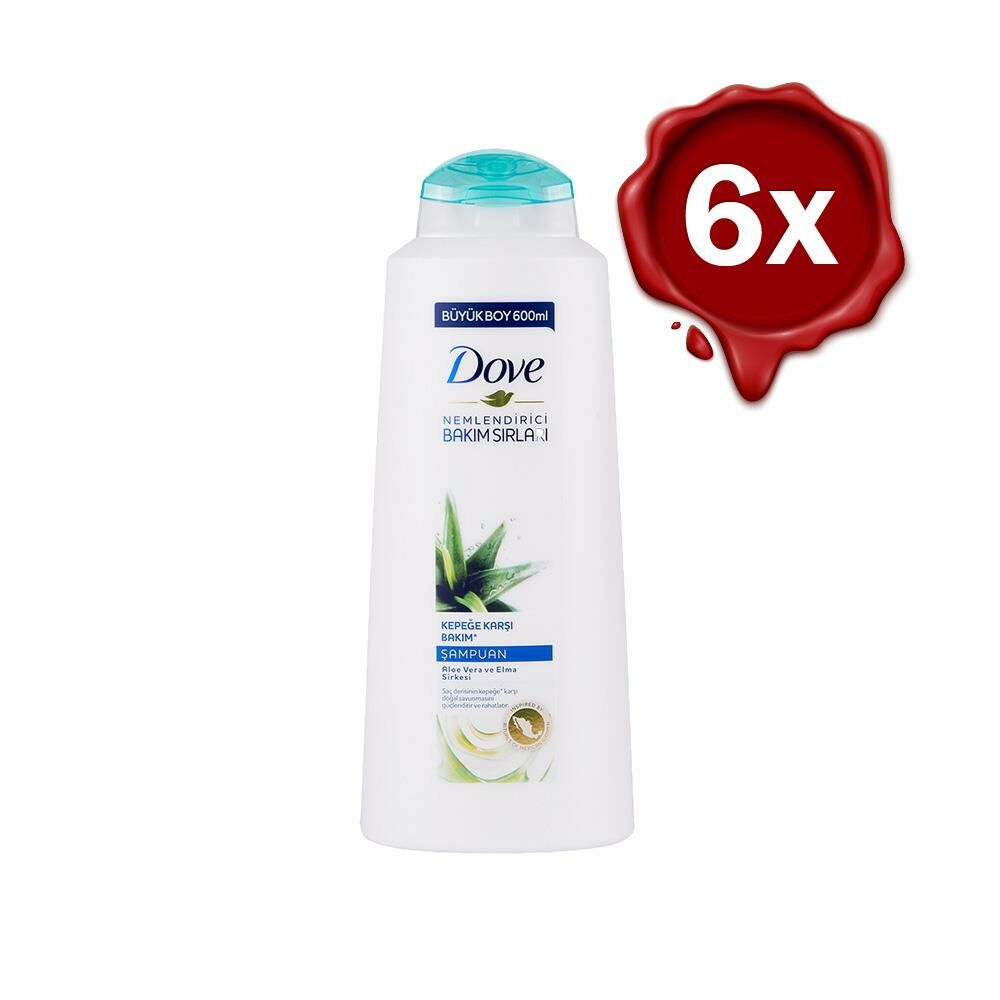Dove Kepeğe Karşı Etkili Nemlendirici Saç Bakım Şampuanı x 6