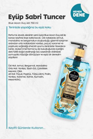 Eyüp Sabri Tuncer Blue Moon Duş Jeli 750 ml