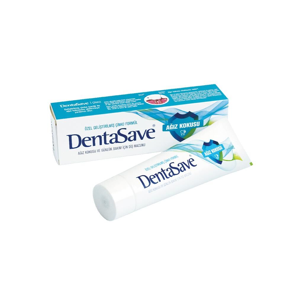 DentaSave Diş Macunu ve Ağız Çalkalama Suyu Ağız Kokusu Çinko Formül 75 ml