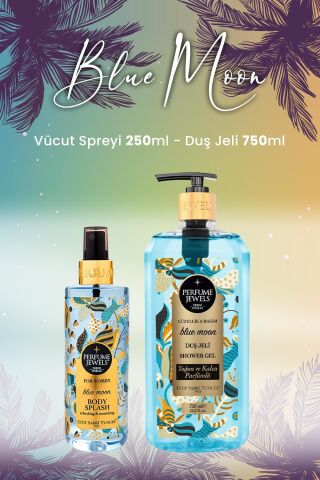 Eyüp Sabri Tuncer Blue Moon Vücut Spreyi 250 ml ve Duş Jeli 750 ml