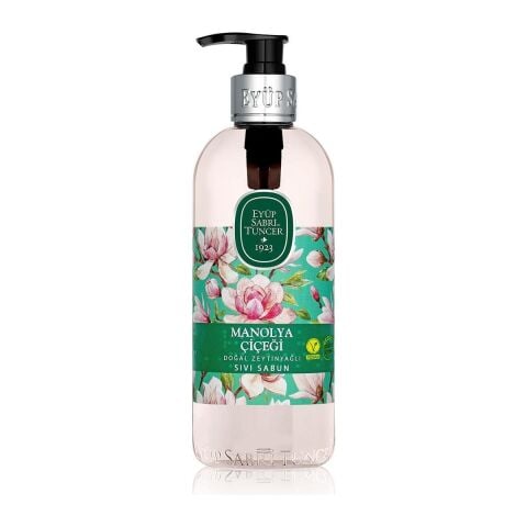 Eyüp Sabri Tuncer Manolya Çiçeği Doğal Zeytinyağlı Sıvı Sabun 500 Ml