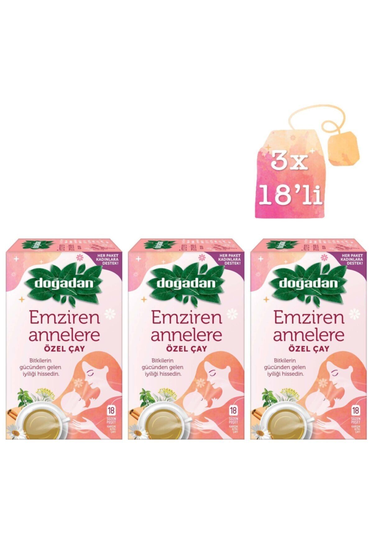 Doğadan Emziren Annelere Özel Bitki Çayı 18'li x 3