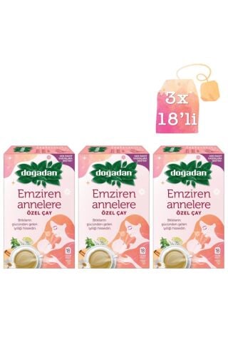 Doğadan Emziren Annelere Özel Bitki Çayı 18'li x 3
