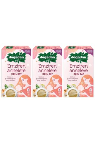 Doğadan Emziren Annelere Özel Bitki Çayı 18'li x 3