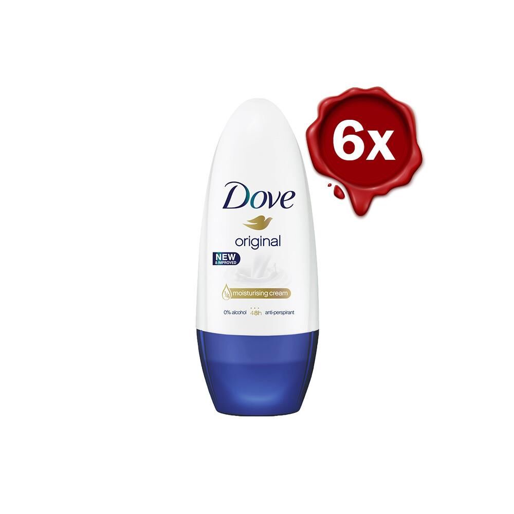 Dove Roll-On Original Kadın 50 ml x 6
