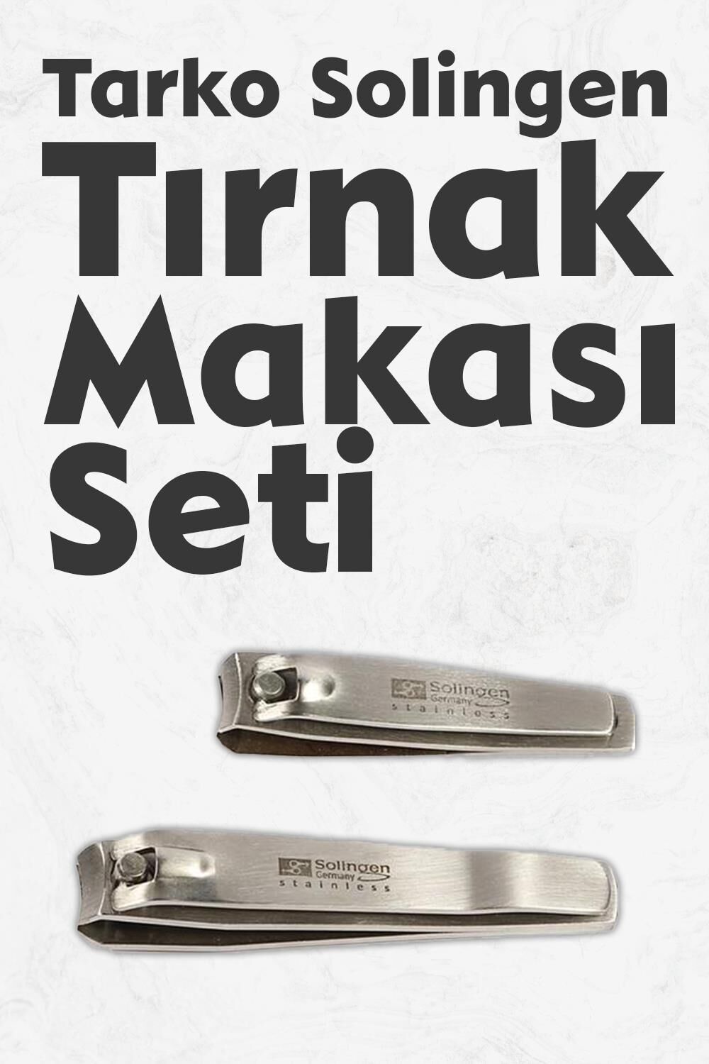 Tarko Solingen Tirnak Makası Seti 3102