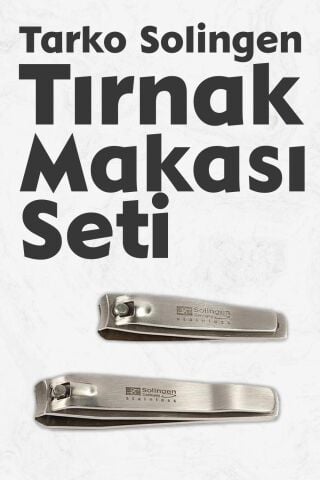 Tarko Solingen Tirnak Makası Seti 3102