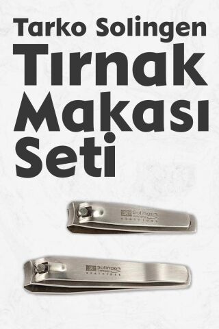 Tarko Solingen Tirnak Makası Seti 3102