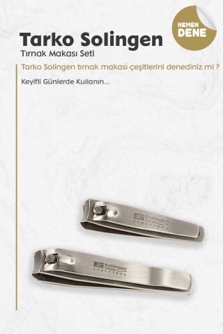 Tarko Solingen Tirnak Makası Seti 3102