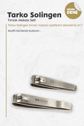Tarko Solingen Tirnak Makası Seti 3102