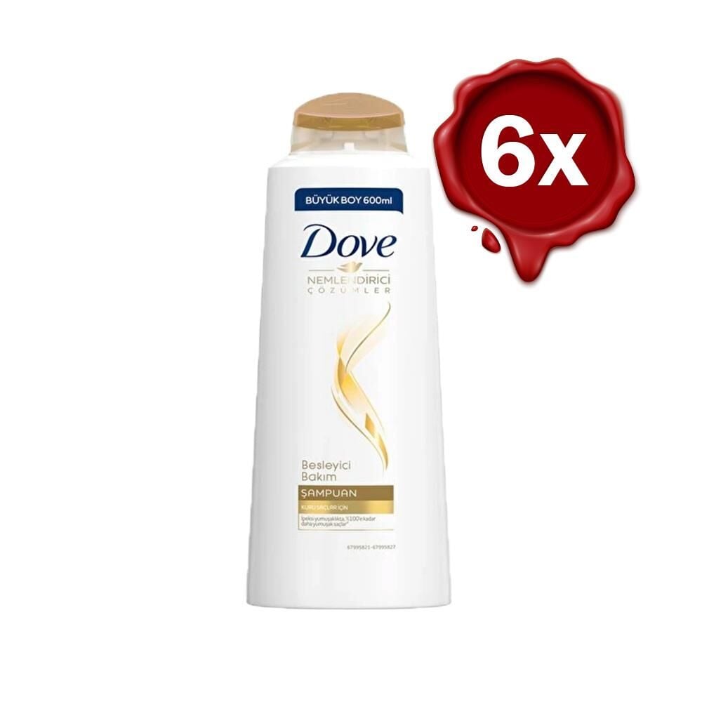 Dove Nemlendirici & Besleyici Bakım Şampuanı x 6