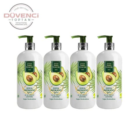 Eyüp Sabri Tuncer Doğal Avokado Yağlı El Ve Vücut Losyonu 500 ML x 4 Adet