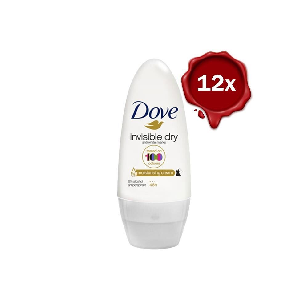 Dove Roll-On Invisible Dry Kadın 50 ml x 12