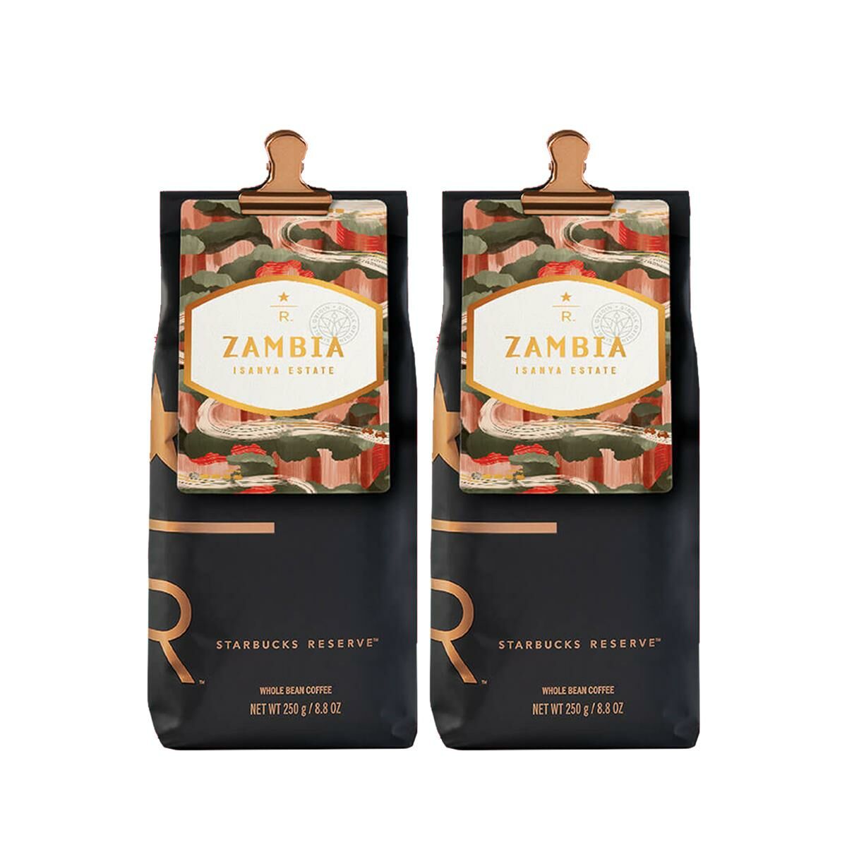 Starbucks Reserve™ Zambia Isenya Estate Çekirdek Kahve 250 Gram x 2