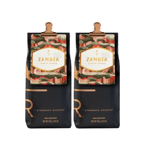Starbucks Reserve™ Zambia Isenya Estate Çekirdek Kahve 250 Gram x 2