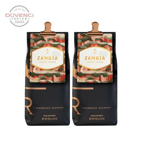 Starbucks Reserve™ Zambia Isenya Estate Çekirdek Kahve 250 Gram x 2