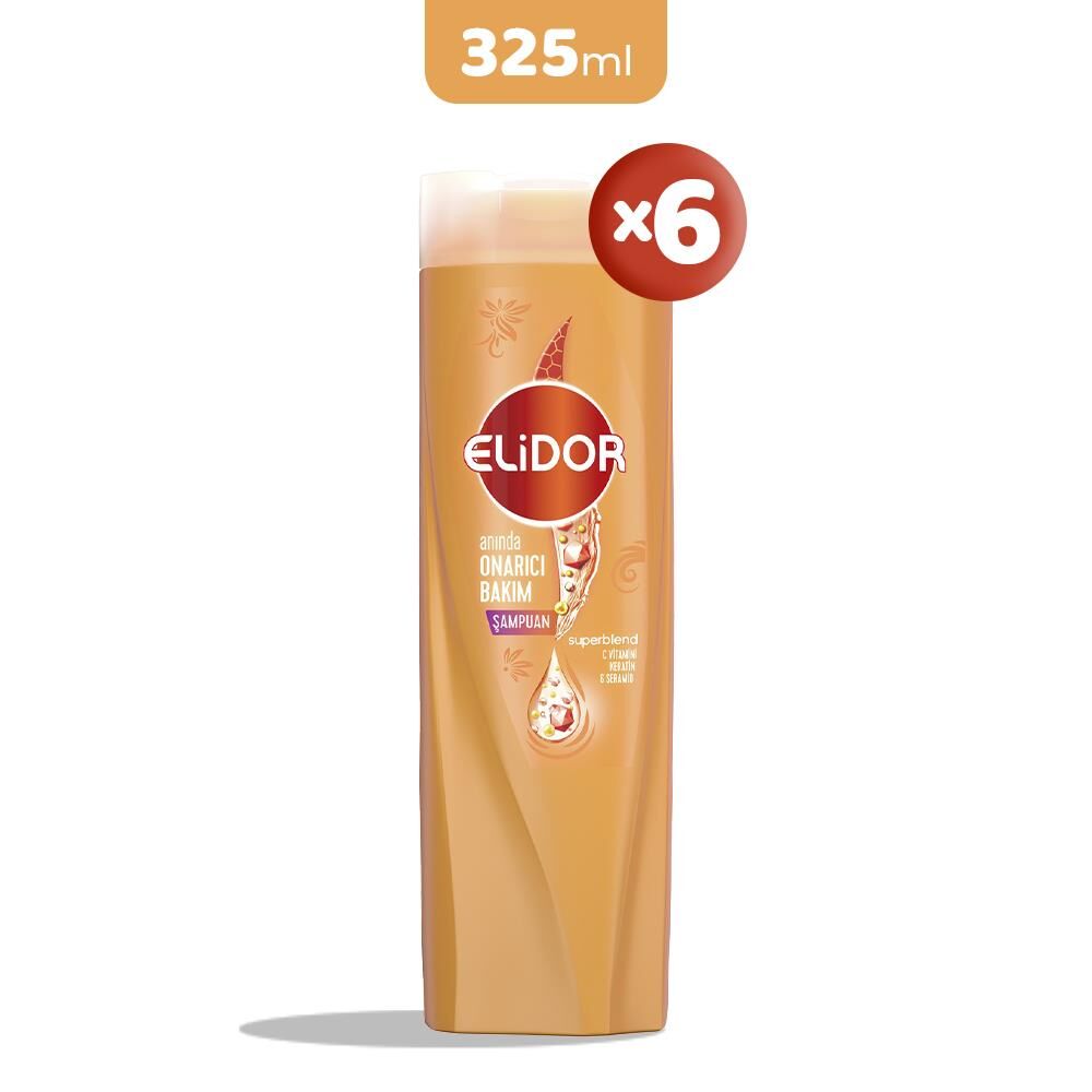 Elidor Superblend Onarıcı Bakım Şampuanı 325 ml x 6