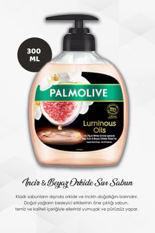 Palmolive Duş Jeli Feel The Energy 750 ml,İncir & Beyaz Orkide Özlü Sıvı Sabun 300 ml ve ROSIE