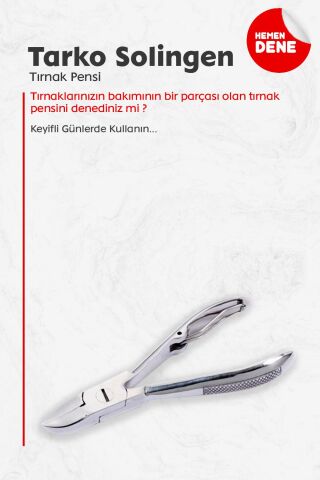 Tarko Solingen Tırnak Pensi