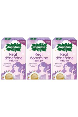 Doğadan Regl Dönemine Özel Bitki Çayı x 3