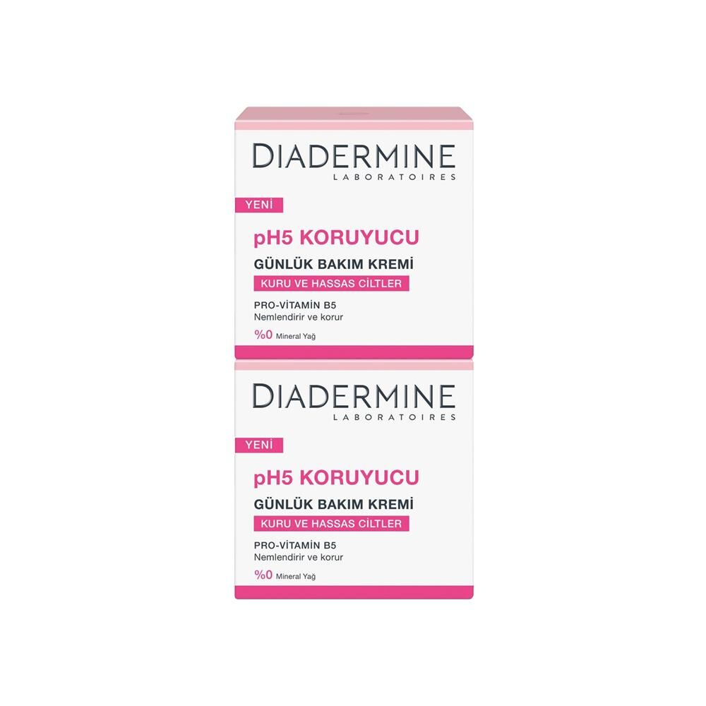 Diadermine Günlük Bakım Kremi pH5 Koruycu 50+50 ml 2'li