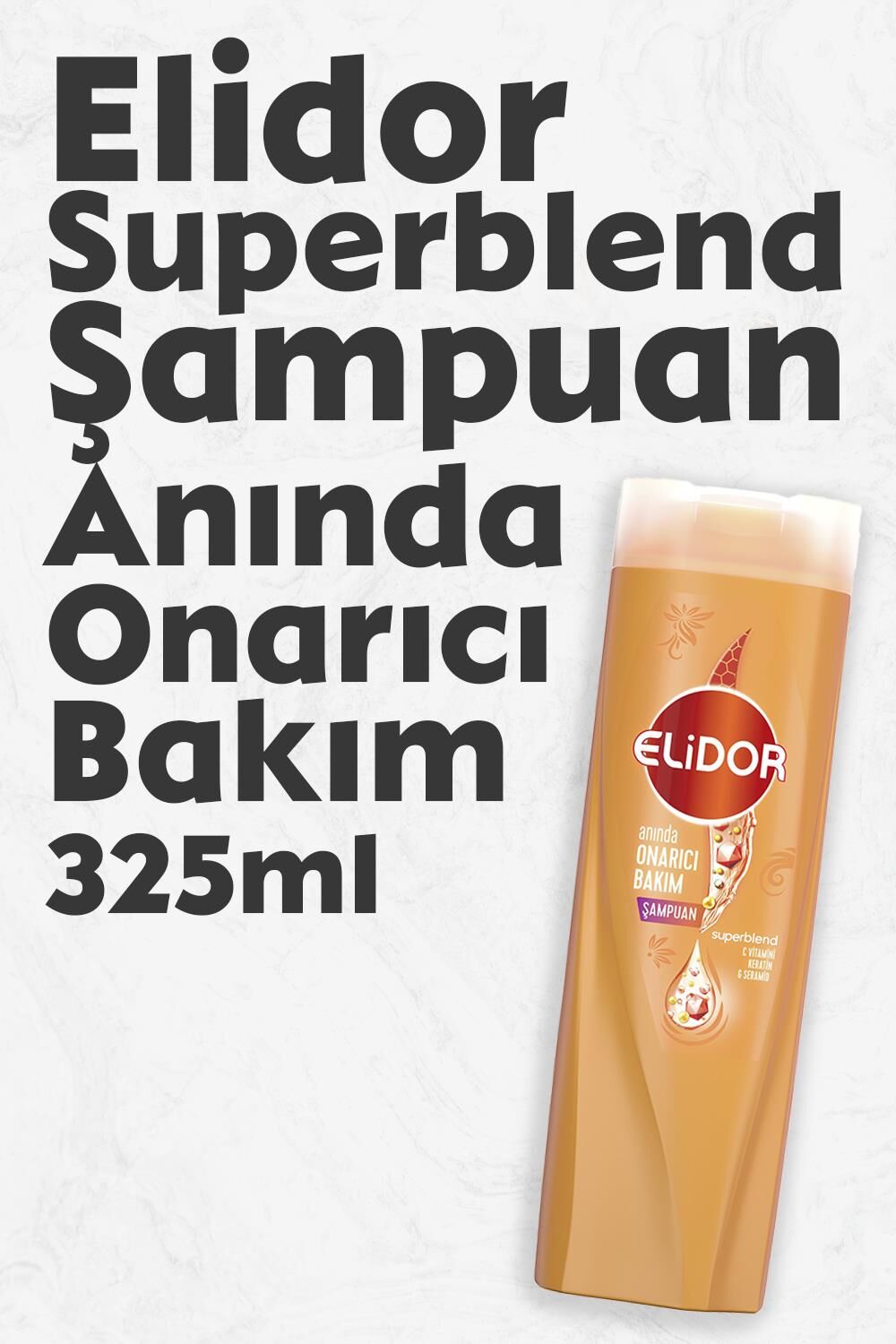 Elidor Superblend Onarıcı Bakım Şampuanı 325 ml