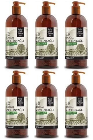 Eyüp Sabri Tuncer Zeytinyağlı Sıvı Sabun 750 ML x 6 Adet