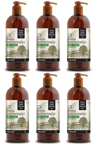 Eyüp Sabri Tuncer Zeytinyağlı Sıvı Sabun 750 ML x 6 Adet