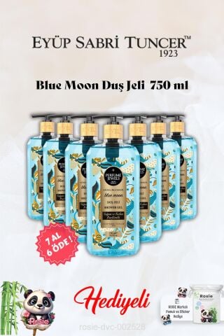 Blue Moon Duş Jeli Eyüp Sabri Tuncer 7 AL 6 ÖDE ve Rosie Hediye