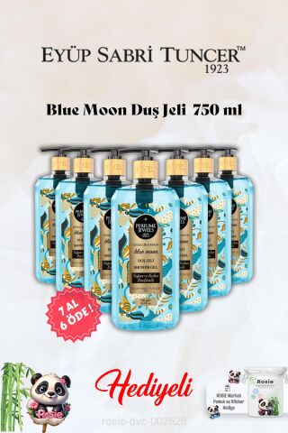 Blue Moon Duş Jeli Eyüp Sabri Tuncer 7 AL 6 ÖDE ve Rosie Hediye