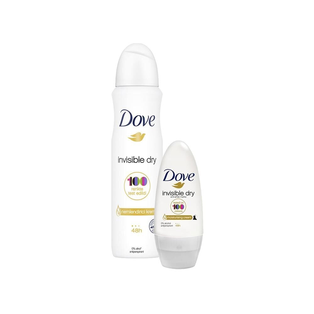 Dove Roll-On ve Sprey Deodorant Invisible Dry