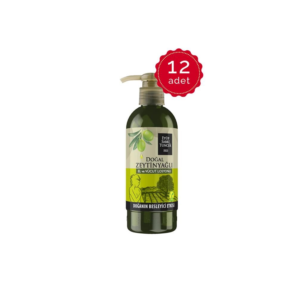 Eyüp Sabri Tuncer Doğal Zeytinyağlı El Ve Vücut Losyonu 250 ml x 12 Adet